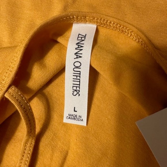 Mustard Criss Cross Tank (2)  T1475  NWT Boutique - Picture 3 of 13